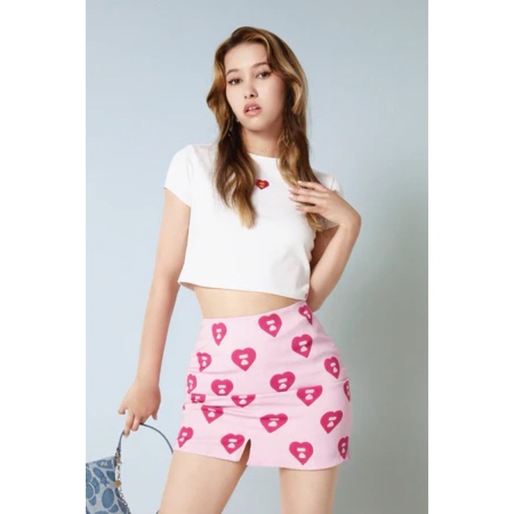 APEE x A Bathing Ape Printed Mini Skirt - Picture 3 of 11